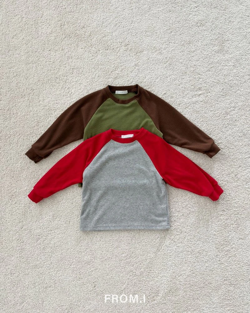 Moca Raglan Tee by From I for Child - view 1