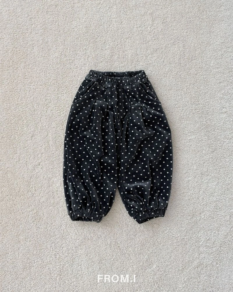 Dot Balloon Pants by From I for Child - view 6