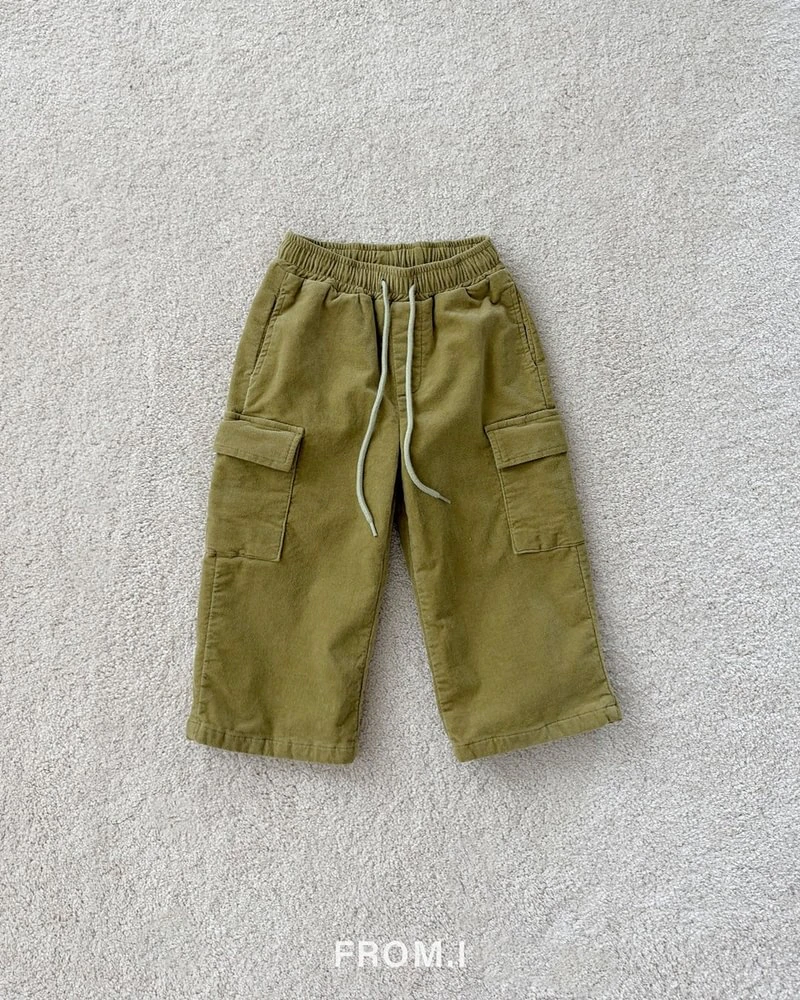 Velvet Cargo Pants by From I for Child - view 5