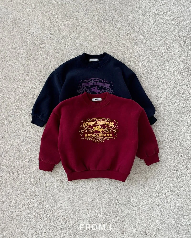 Cowboy Sweatshirt by From I for Child - view 1