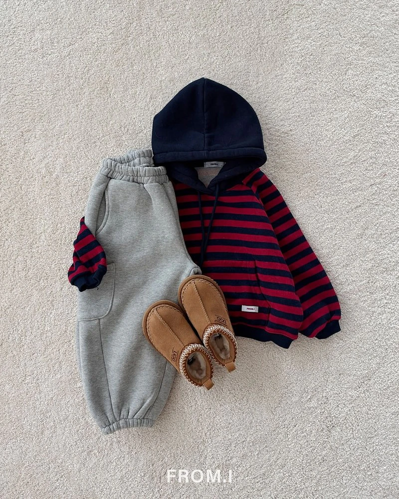Birdie Striped Hood Tee by From I for Child - view 10