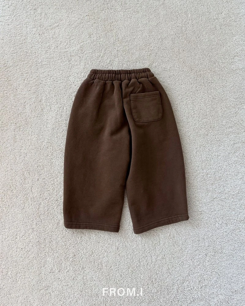 Curved Fleeced Pants by From I for Child - view 6