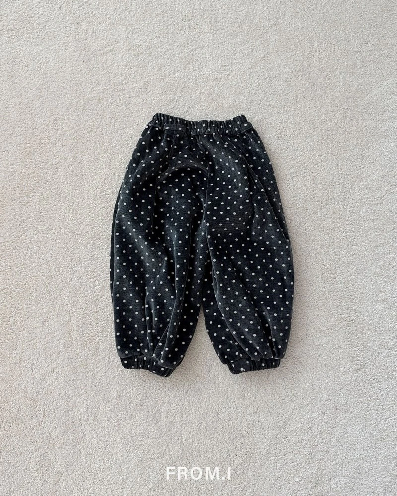 Dot Balloon Pants by From I for Child - view 8