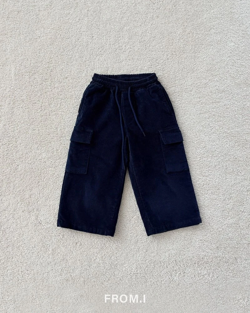 Velvet Cargo Pants by From I for Child - view 7