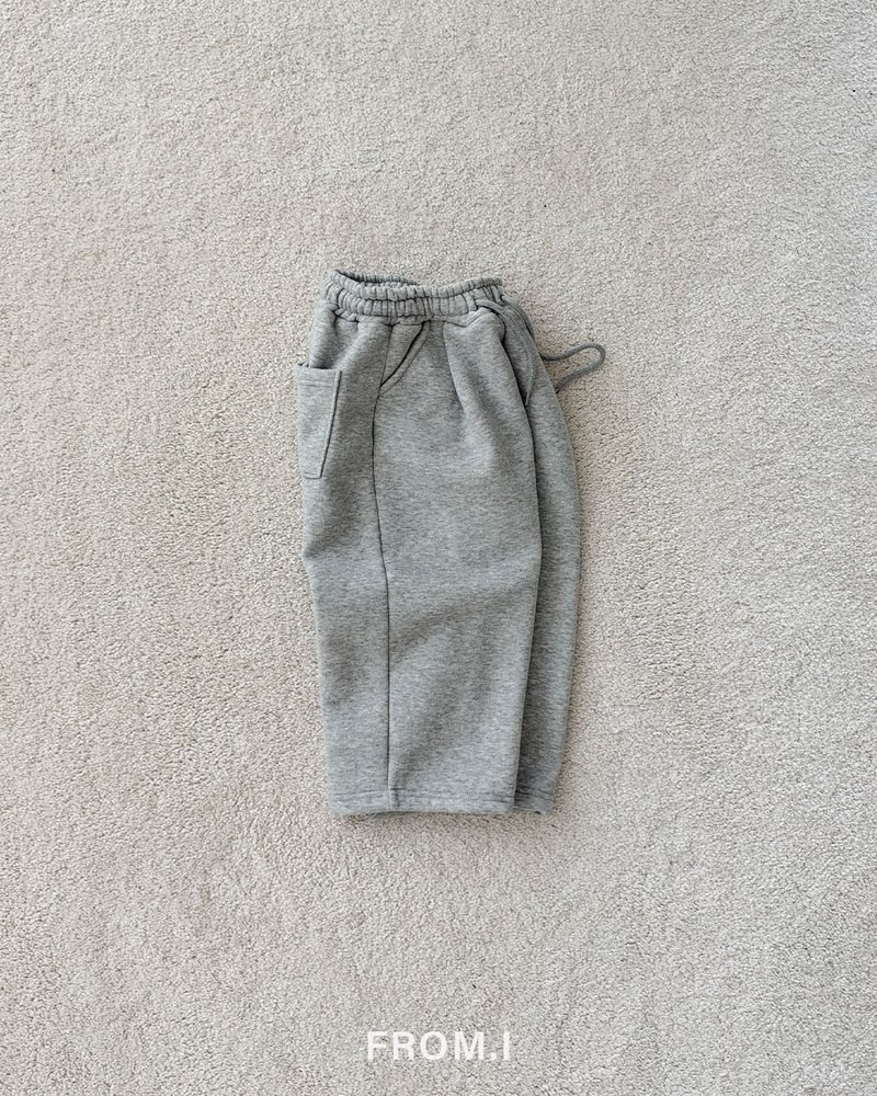Fleeced Wide Sweatpants by From I for Child - view 6