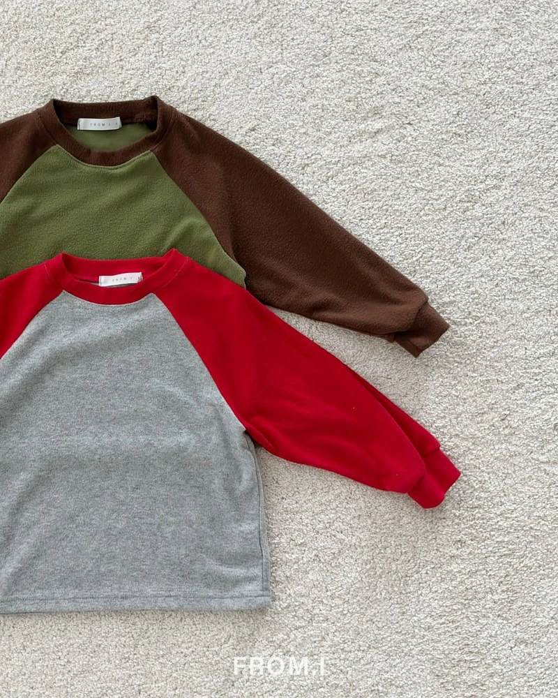 Moca Raglan Tee by From I for Child - view 4