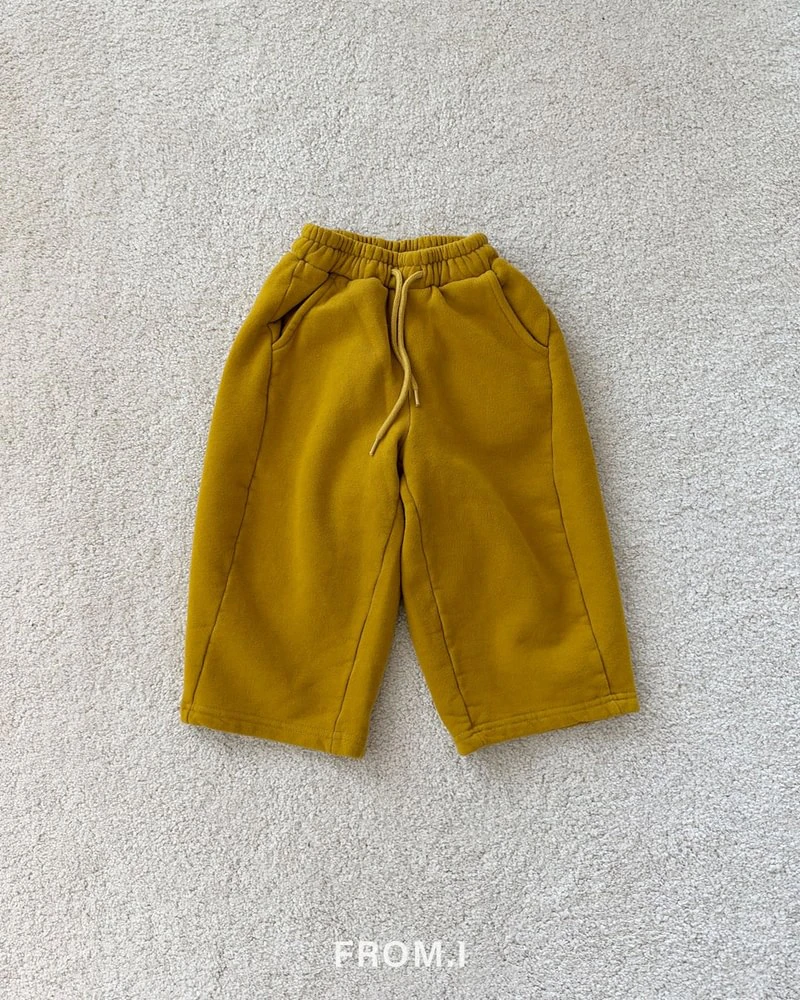 Curved Fleeced Pants by From I for Child - view 8