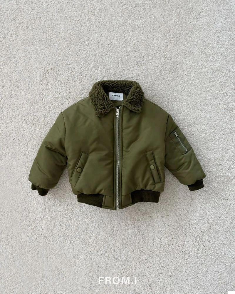 Tumble Fleece Bomber Jacket by From I for Child - view 6