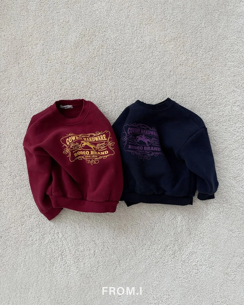 Cowboy Sweatshirt by From I for Child - view 4