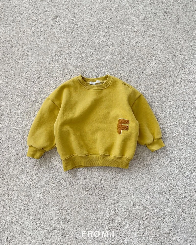 F Boucle Sweatshirt by From I for Child - view 5