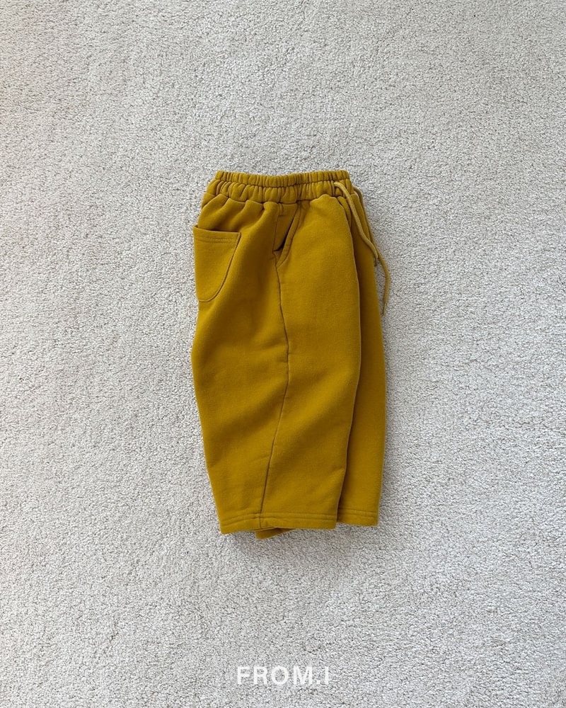 Curved Fleeced Pants by From I for Child - view 10