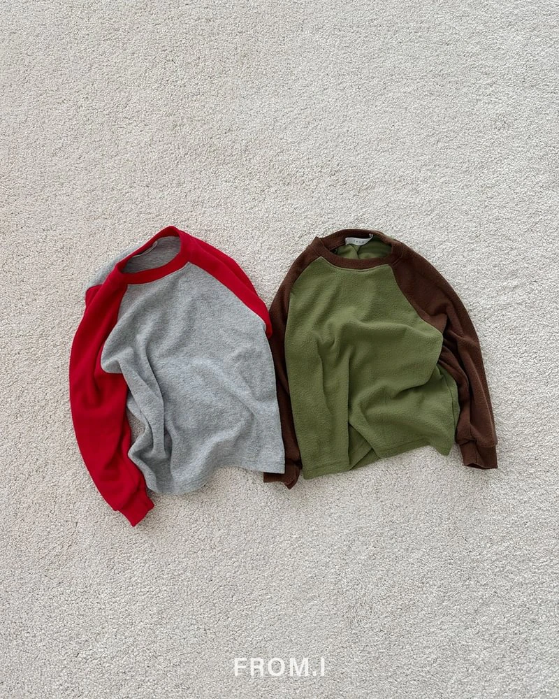 Moca Raglan Tee by From I for Child - view 8