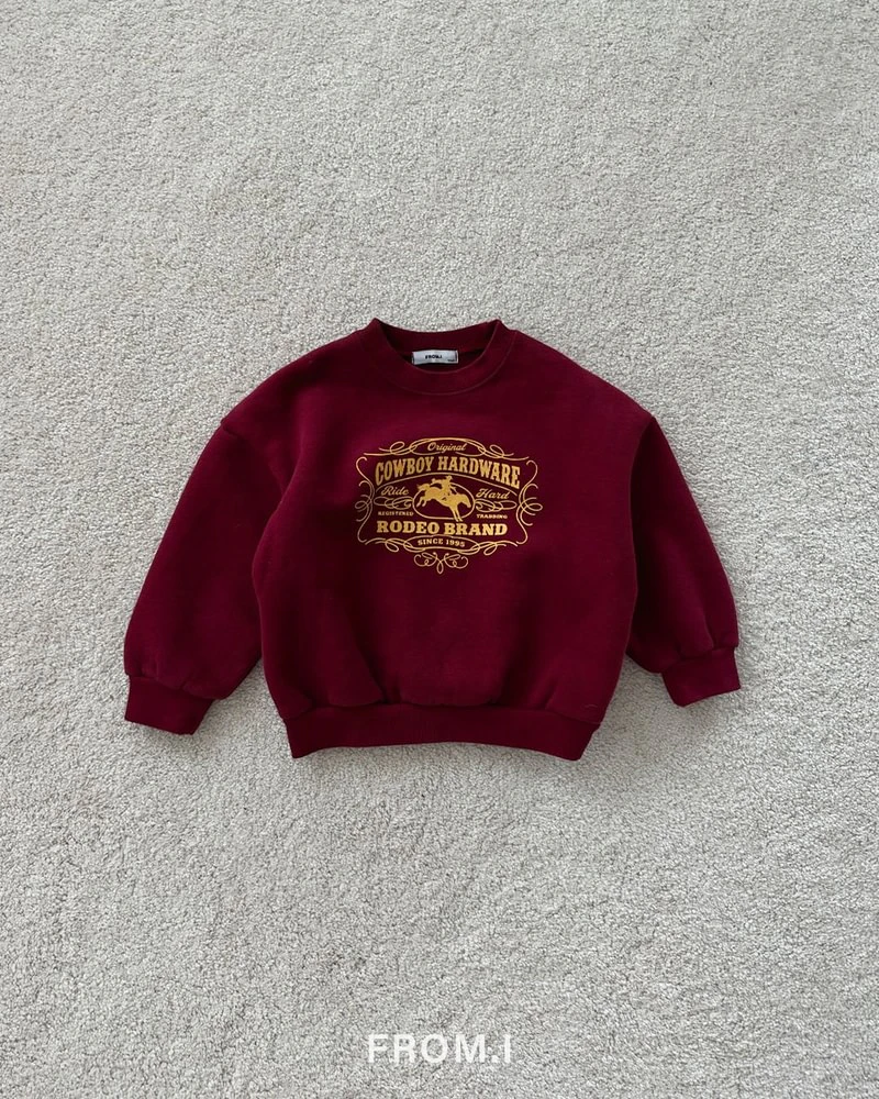 Cowboy Sweatshirt by From I for Child - view 7