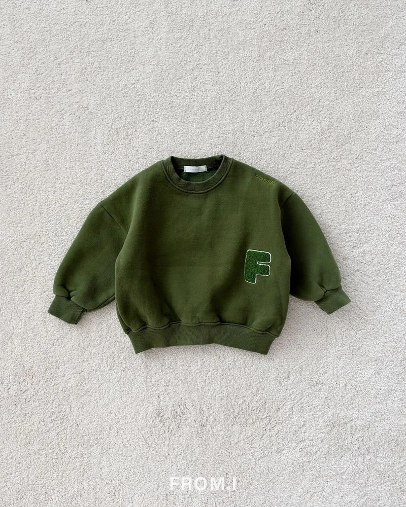 F Boucle Sweatshirt by From I for Child - view 8