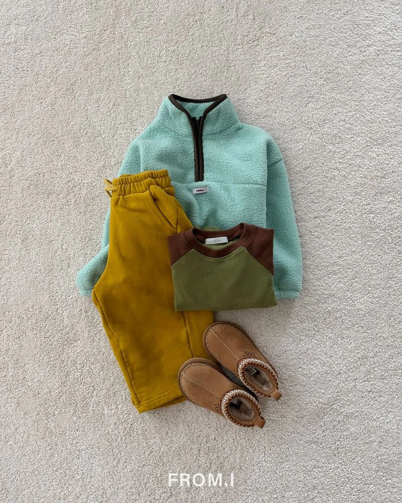 Moca Raglan Tee by From I for Child - view 9