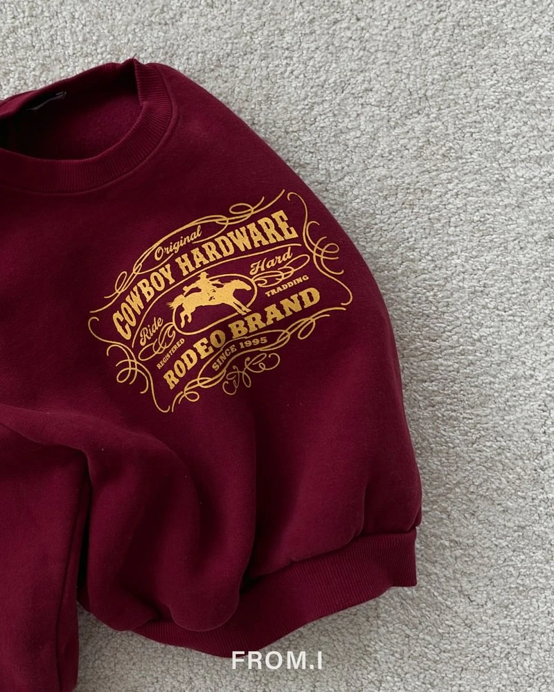 Cowboy Sweatshirt by From I for Child - view 8