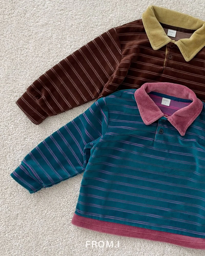 Retro Colorblock Tee by From I for Child - view 4