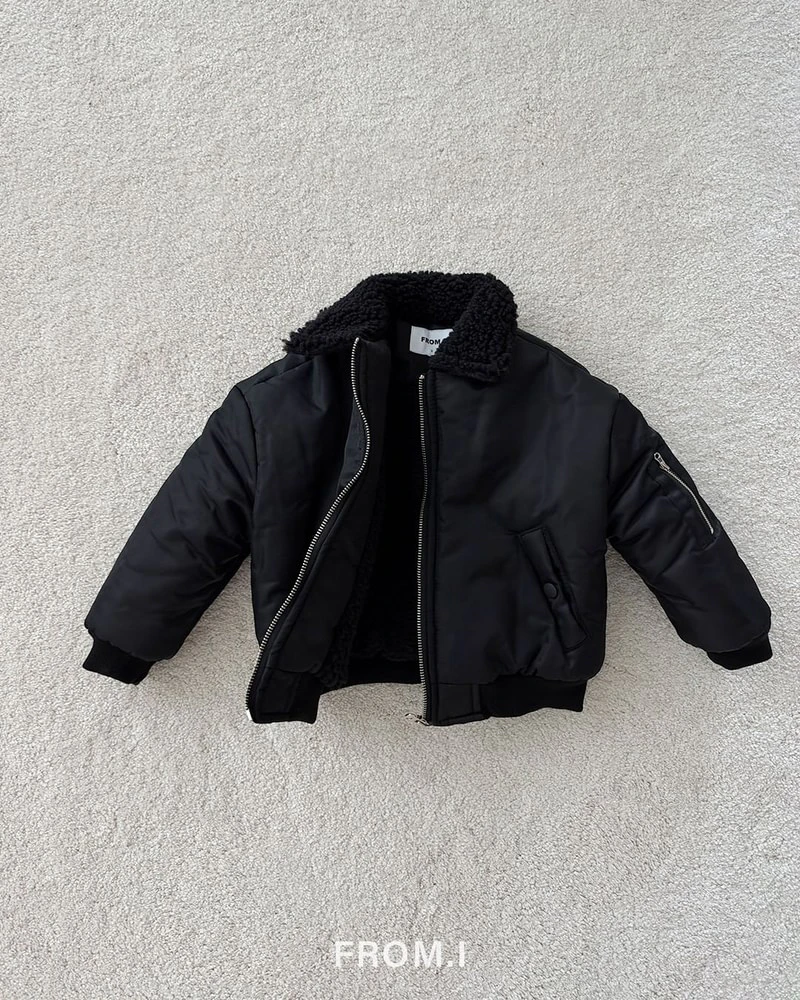 Tumble Fleece Bomber Jacket by From I for Child - view 12