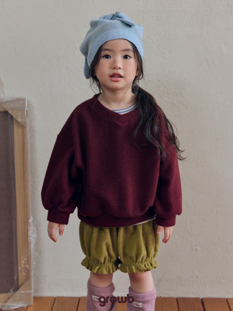 Joy V-neck Sweatshirt by Grow B for Child - view 4