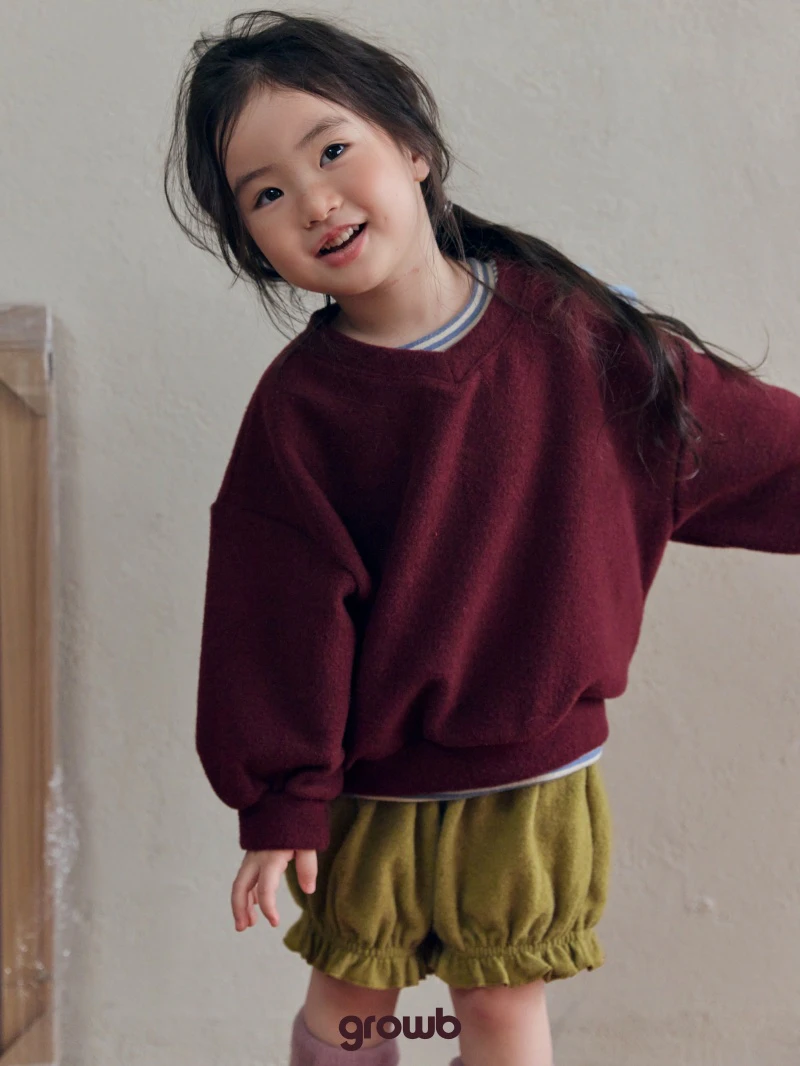Joy V-neck Sweatshirt by Grow B for Child - view 7