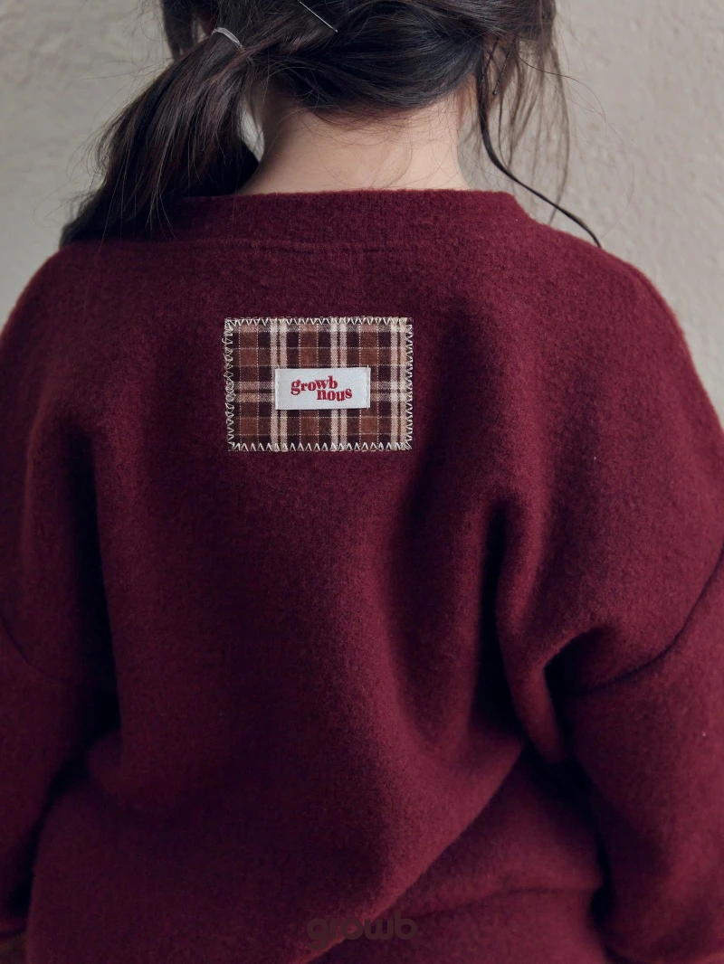 Joy V-neck Sweatshirt by Grow B for Child - view 9