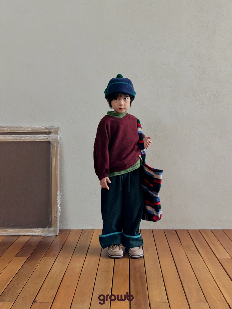Joy V-neck Sweatshirt by Grow B for Child - view 11