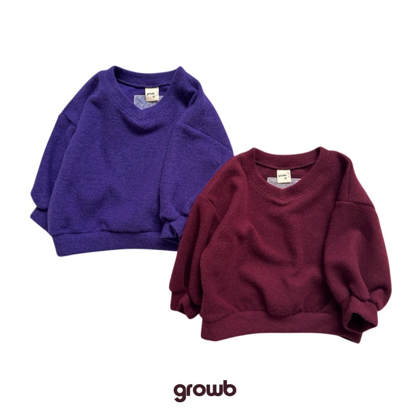 Joy V-neck Sweatshirt by Grow B for Child - view 1