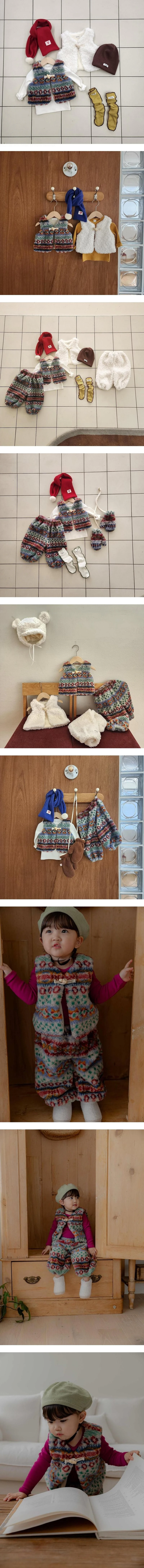 Soboru Indian Vest (Multi) by Hahaha for Baby - view 1