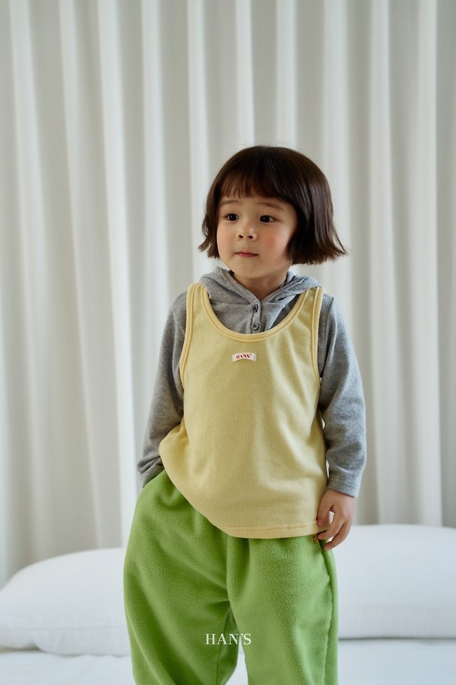 Tams Fleeced Hooded Tee by Han's for Child - view 6