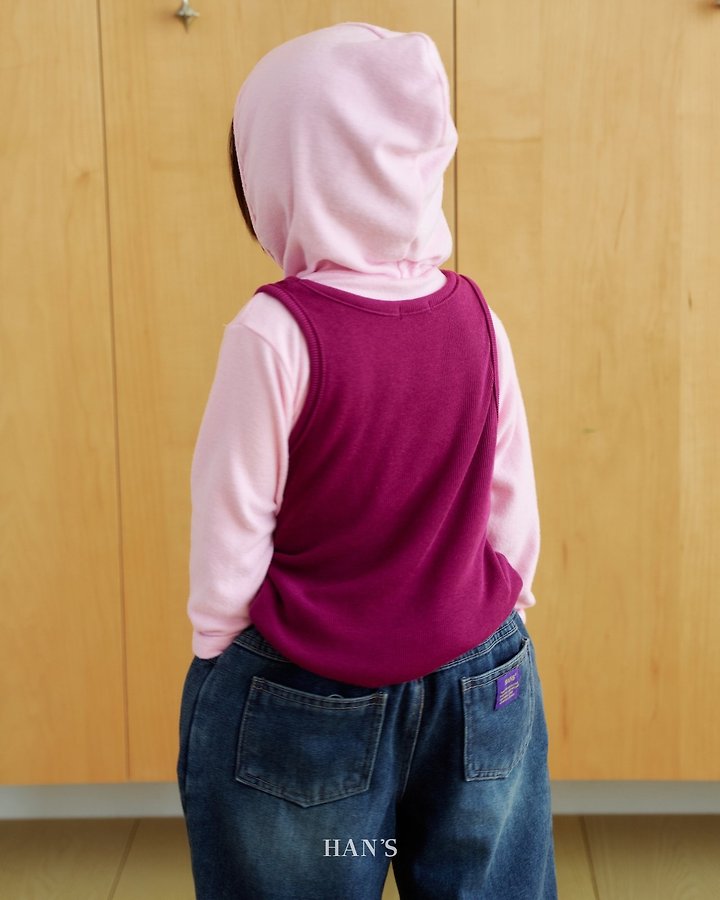 Fleeced Denim Pants by Han's for Child - view 10
