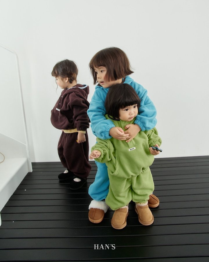 Fleece Pocket Zip-up by Han's for Child - view 12