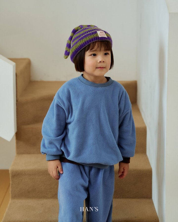 Terry Fleece Sweatshirt by Han's for Child - view 4