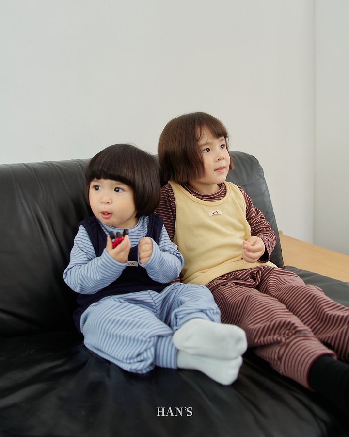 Striped Fleeced Pants by Han's for Child - view 12