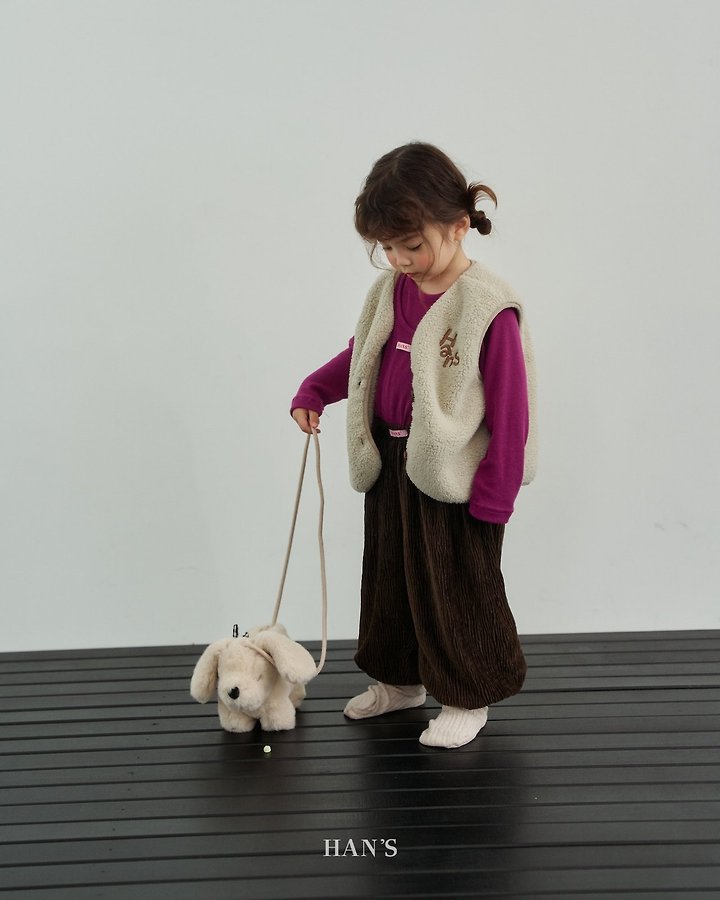 Soft Rib Knit Tee by Han's for Child - view 8