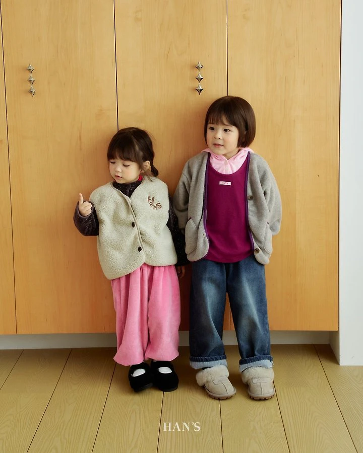 Thick Velour Pants by Han's for Child - view 10