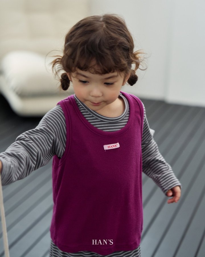 Soft Rib Knit Sleeveless by Han's for Child - view 11