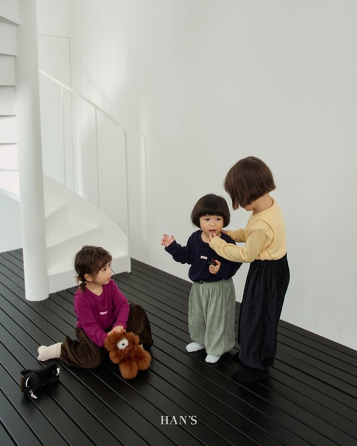 Soft Rib Knit Tee by Han's for Child - view 9