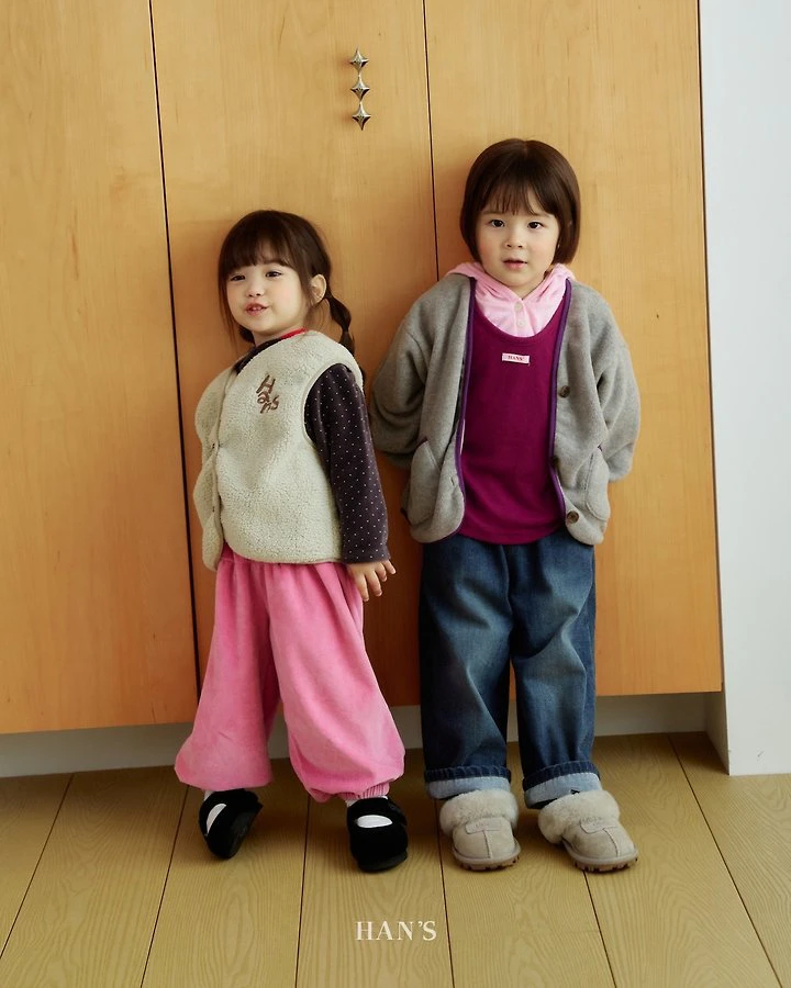 Thick Velour Pants by Han's for Child - view 12