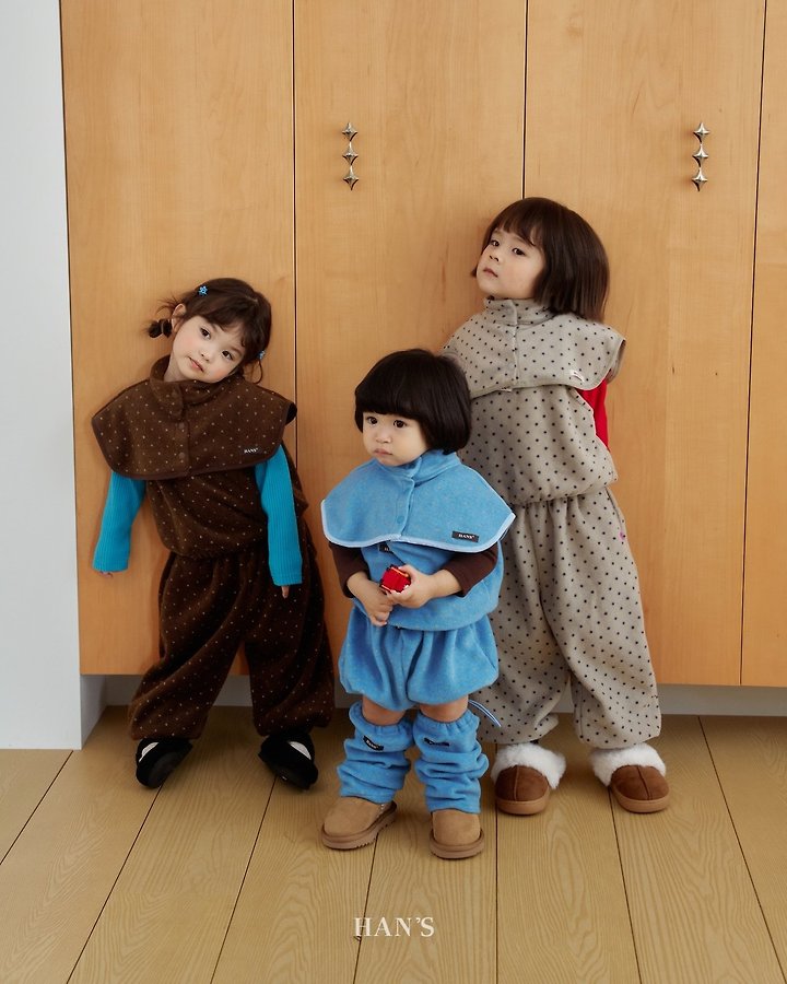 Dot Fleece Pants by Han's for Child - view 3