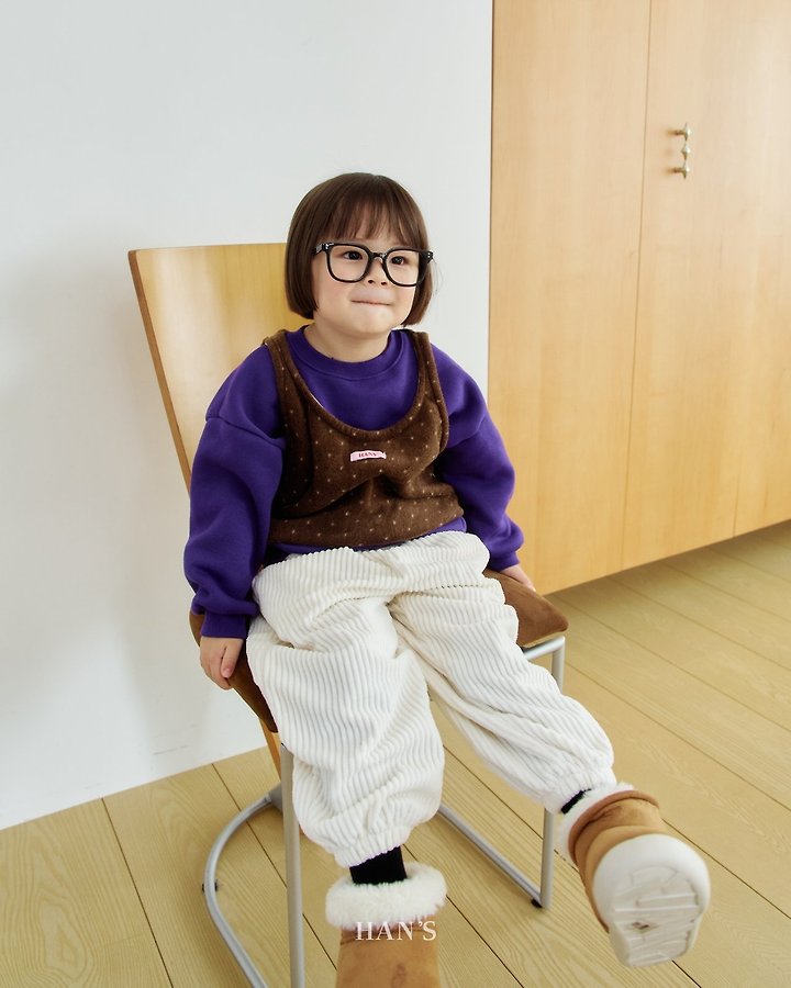 Dot Fleece Vest by Han's for Child - view 5