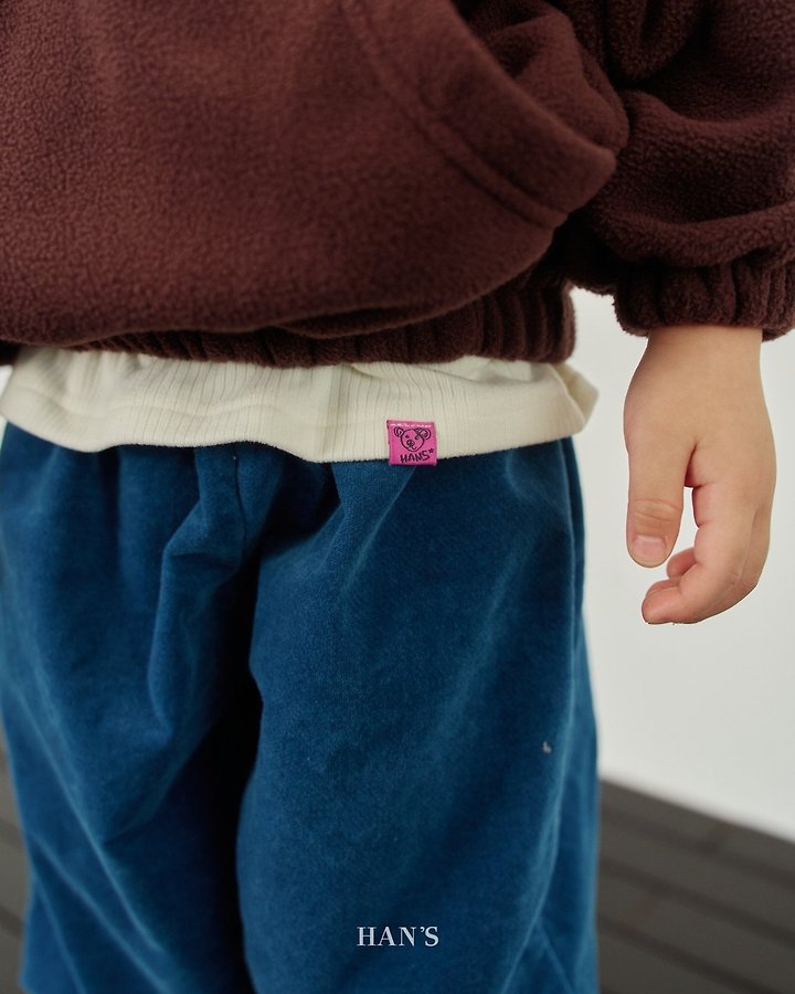Daily Fleeced Half Mock Neck Tee by Han's for Child - view 5