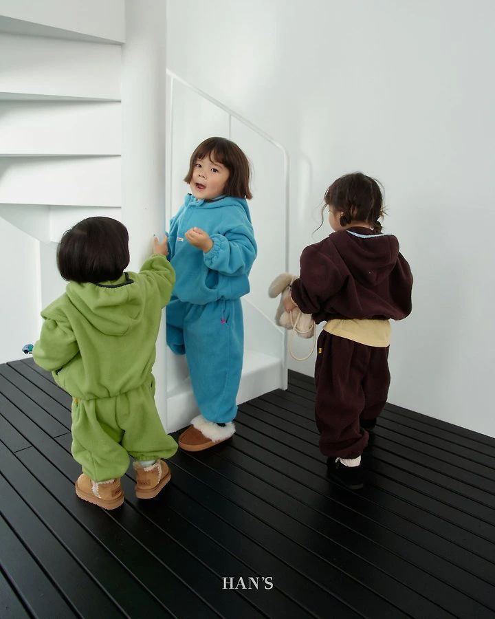 Fleece Pocket Zip-up by Han's for Child - view 10