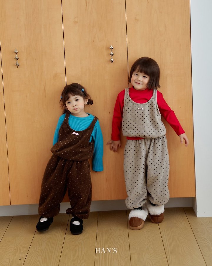 Dot Fleece Pants by Han's for Child - view 8