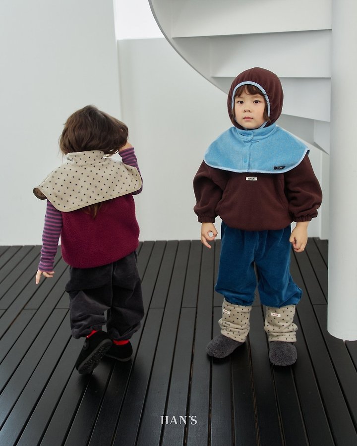 Fleece Dot Warmer by Han's for Child - view 4