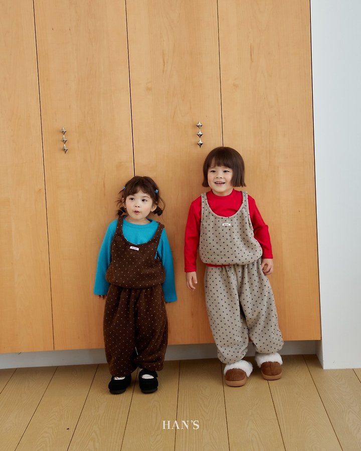Dot Fleece Pants by Han's for Child - view 9