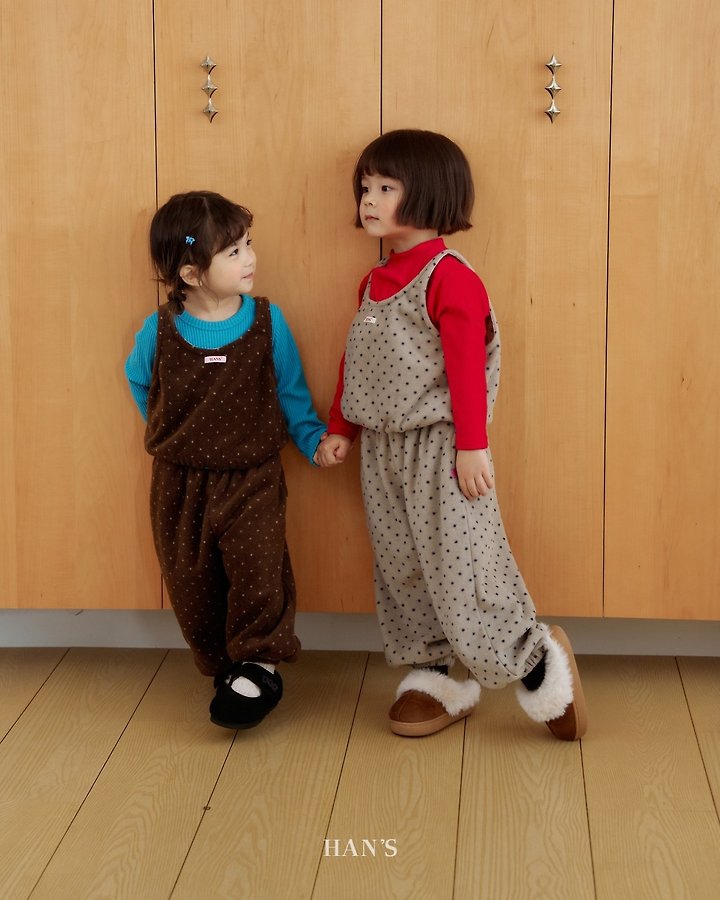 Dot Fleece Vest by Han's for Child - view 10