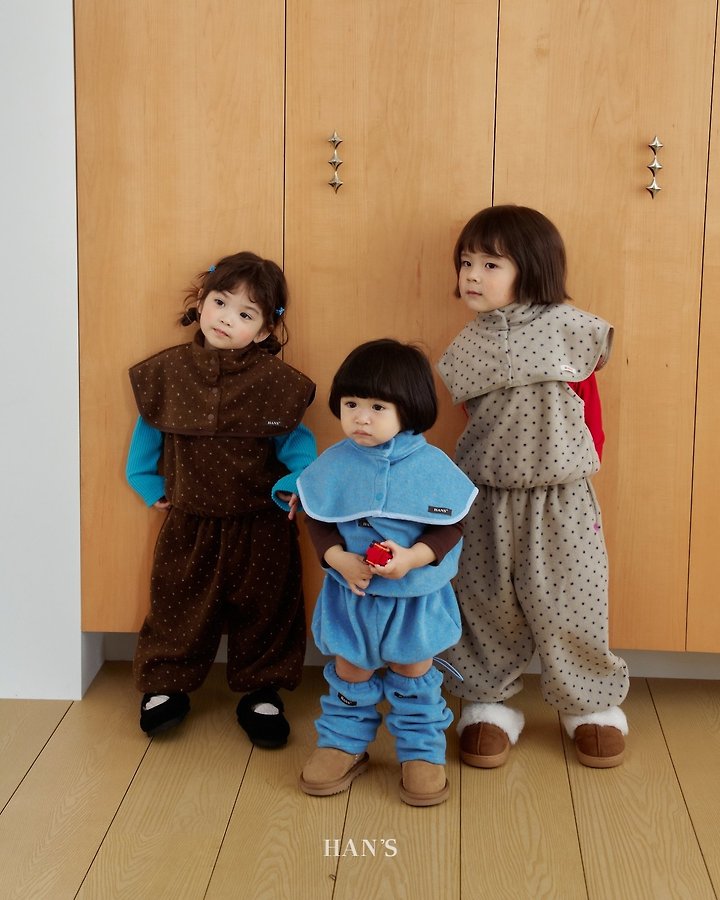 Dot Fleece Pants by Han's for Child - view 12
