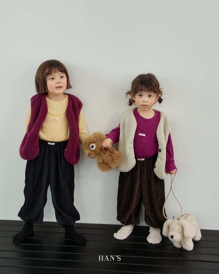 Soft Rib Knit Tee by Han's for Child - view 5