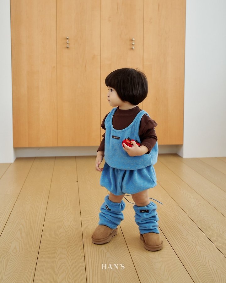 Daily Fleeced Half Mock Neck Tee by Han's for Child - view 10