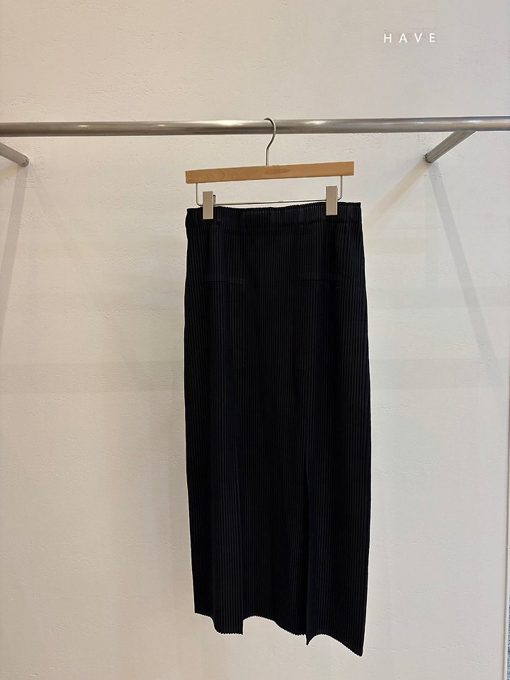 Pleats Slit Skirt by Have for Women - view 2